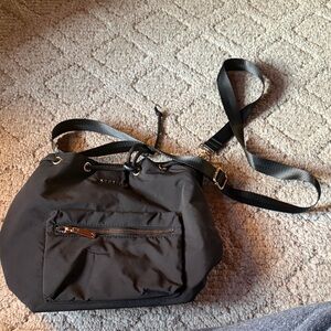 Kedzie Elegant Black Crossbody Bag